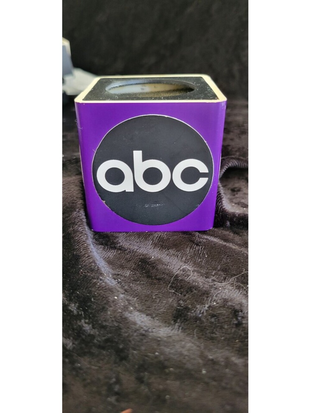 Vintage 1980's Mic Flag for ABC Television Network